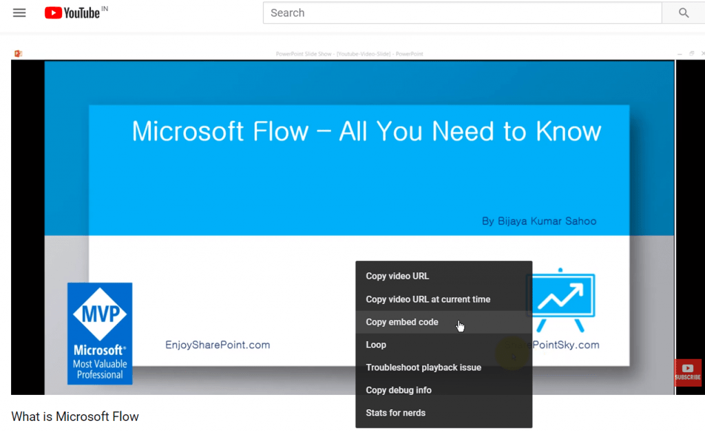 Embed YouTube Videos in SharePoint Embed YouTube Videos in SharePoint