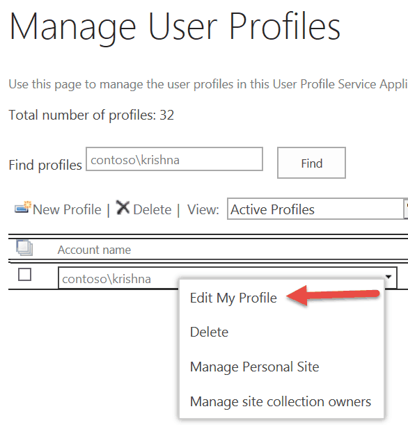 how to update user email address sharepoint 2013