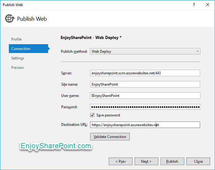 SharePoint provider hosted apps visual studio