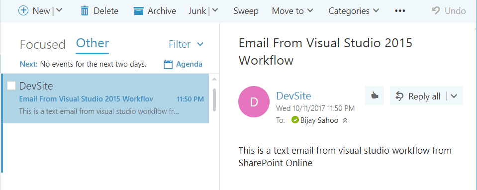 sharepoint workflow email