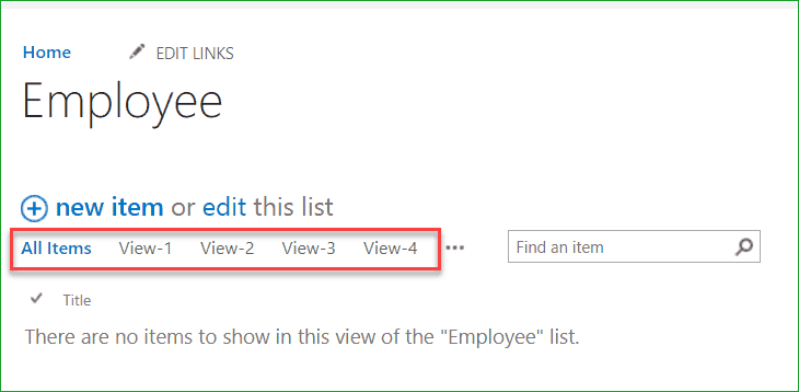 display more than 3 views in SharePoint list or library display more than 3 views in SharePoint online list or document library