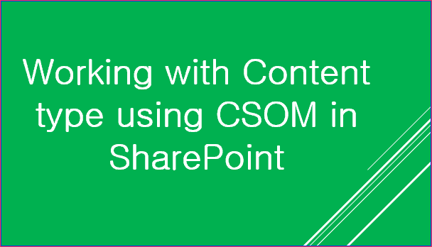 Csom Example : List operations with CSOM and C# in SharePoint – YBZGM