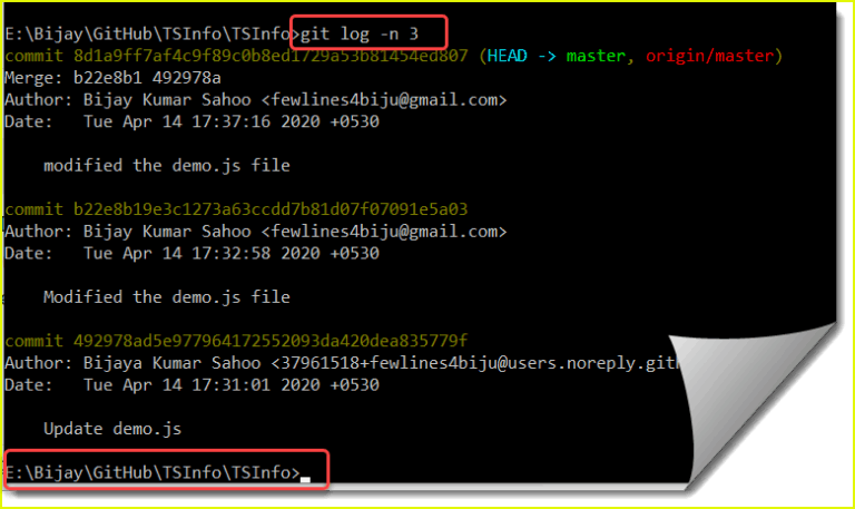 How To Come Back In Command From Git Log EnjoySharePoint