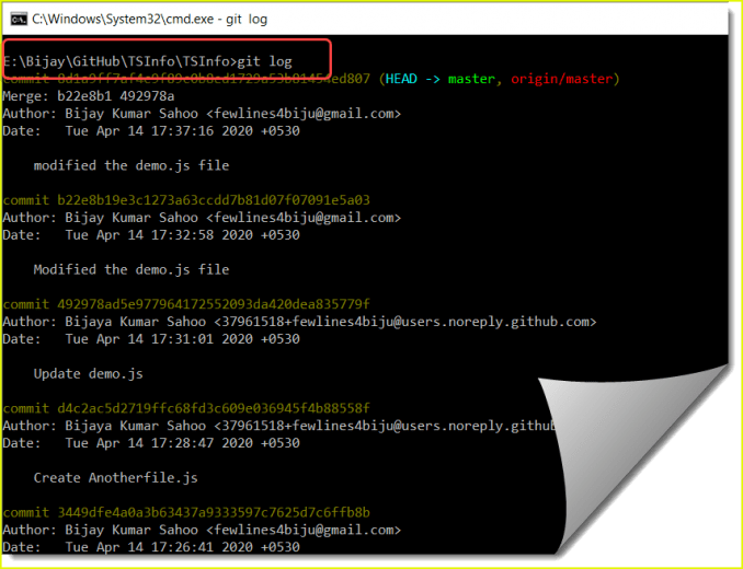 How To Come Back In Command From Git Log EnjoySharePoint