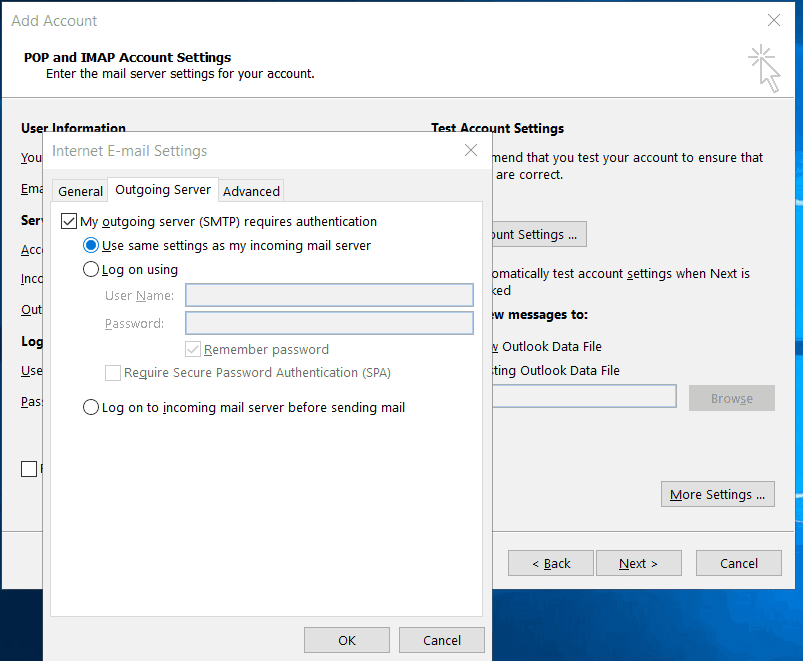 manually configure outlook 2013 for email hosted on exchange 2010 manually configure outlook 2013 for email hosted on exchange 2010