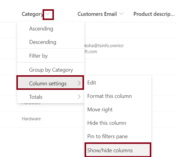 hide multiple columns in sharepoint hide multiple columns in sharepoint