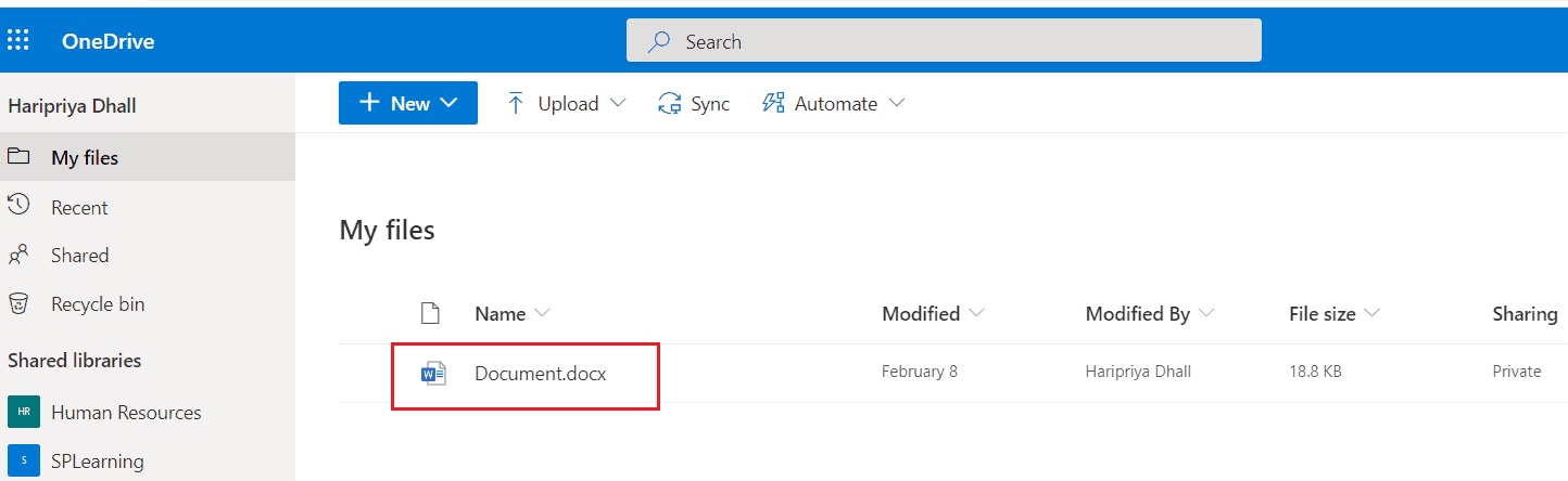 Move Files From OneDrive For Business To SharePoint Online EnjoySharePoint