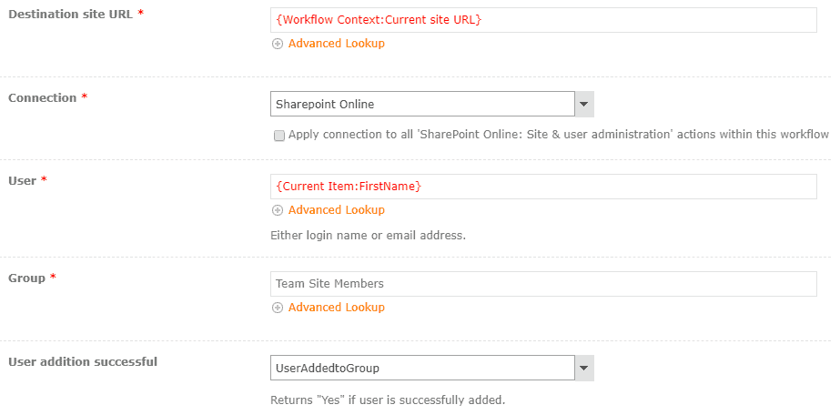 add user to sharepoint group using nintex workflow for office 365