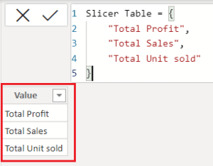 How to create a Measure based on Slicer in Power BI - Enjoy SharePoint