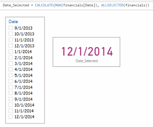 How to get selected value from Slicer in Power BI - Enjoy SharePoint