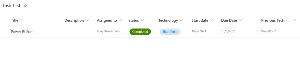 update sharepoint list item with flow