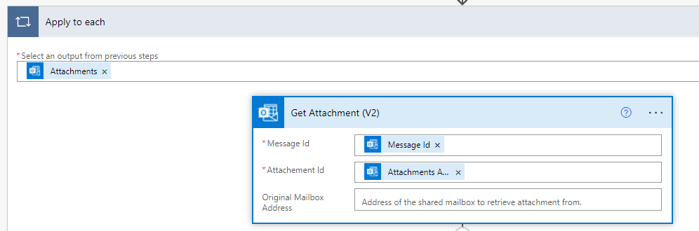  create file from attachment using Power automate