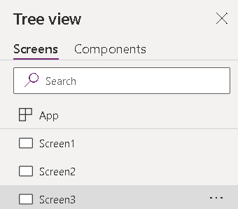 powerapps navigates to another screen