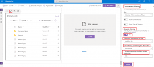 SharePoint Online Document Library Web Part