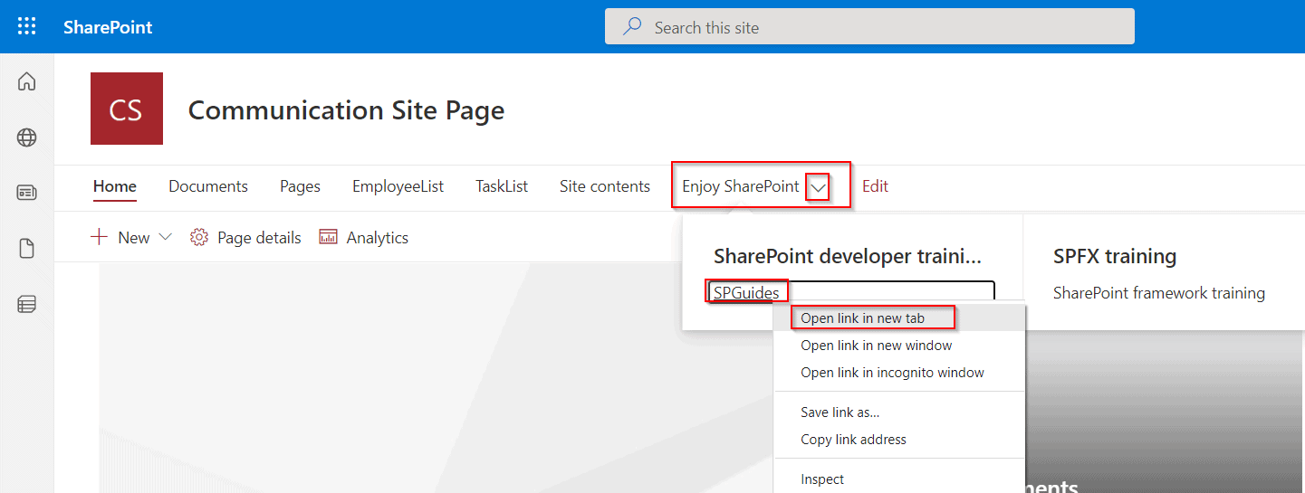 Mega menu in SharePoint Online - Enjoy SharePoint