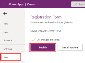 Power Apps Published Microsoft Power Apps tutorial for beginners - Build an app in Power ...