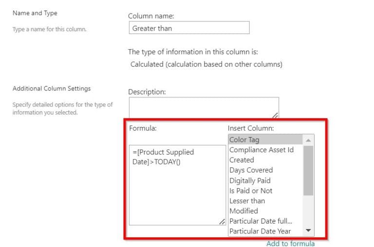 SharePoint Calculated Column Today [With Various Examples] - Enjoy SharePoint