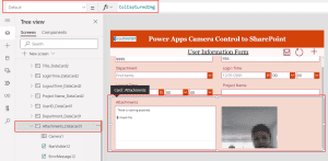 Save Camera Image to SharePoint List Attachment in Power Apps - Enjoy ...