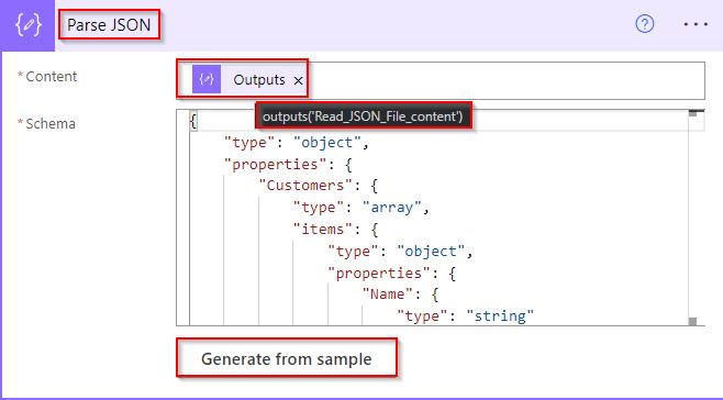 Example to Create CSV table from JSON using Power Automate