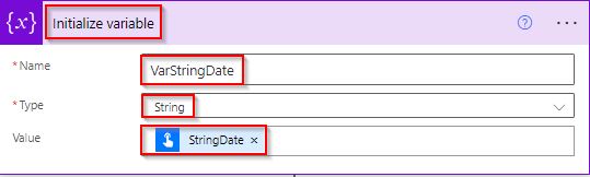 convert string to datetime format power automate