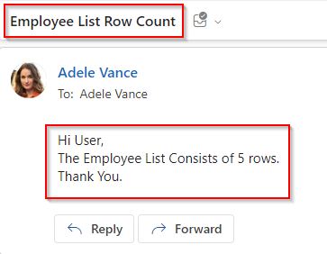 How to count rows in SharePoint list using the Power Automate flow