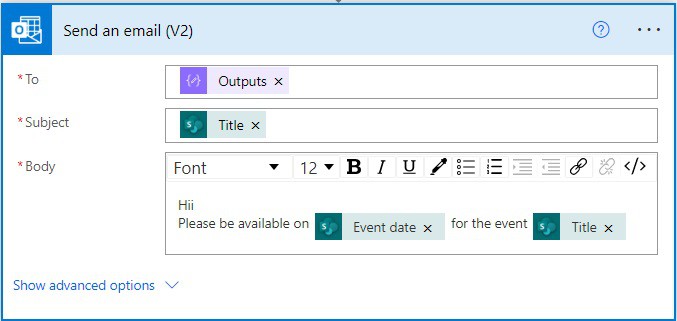 Send Emails to Multiple Recipients from a SharePoint list using Power Automate