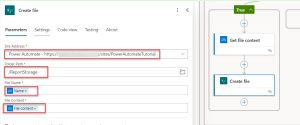 how to move files from onedrive to sharepoint in Power Automate