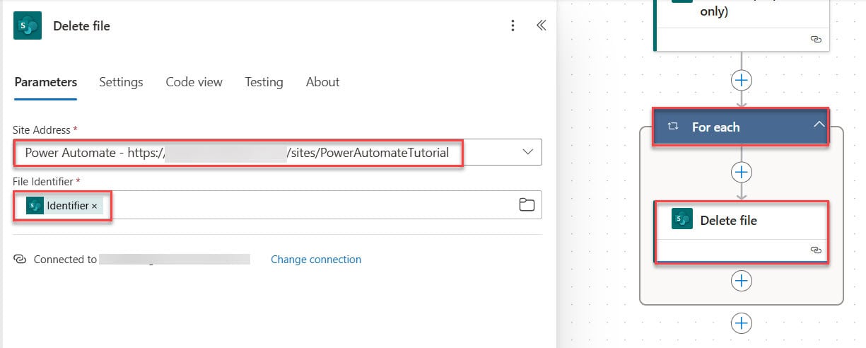 Delete File From SharePoint Using Power Automate