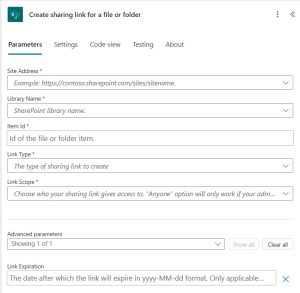 Easiest Way to Create a Sharing Link for a File or Folder Using Power ...