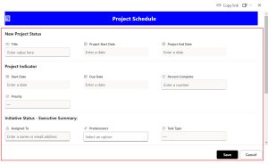 Customize SharePoint List Form Layout using JSON