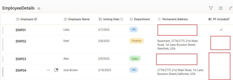 Update SharePoint List Items from Excel using Power Automate