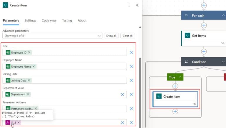 Update SharePoint List Items from Excel using Power Automate