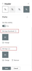 How to Change SharePoint Site Logo and Thumbnail?
