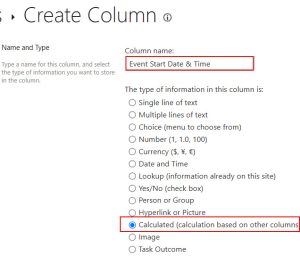 SharePoint Calculated Column Date Examples