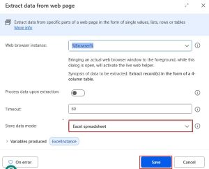 Extract Data From a Web Page to Excel Using Power Automate Desktop