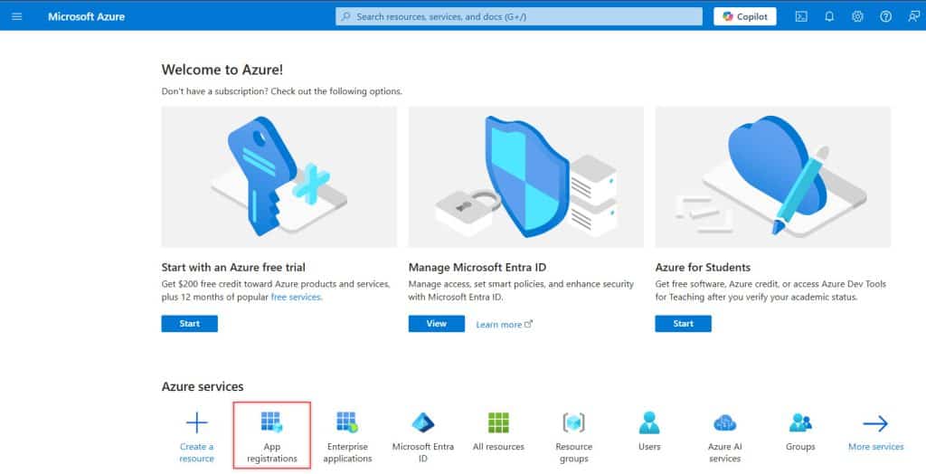 Register an application in Microsoft Entra ID