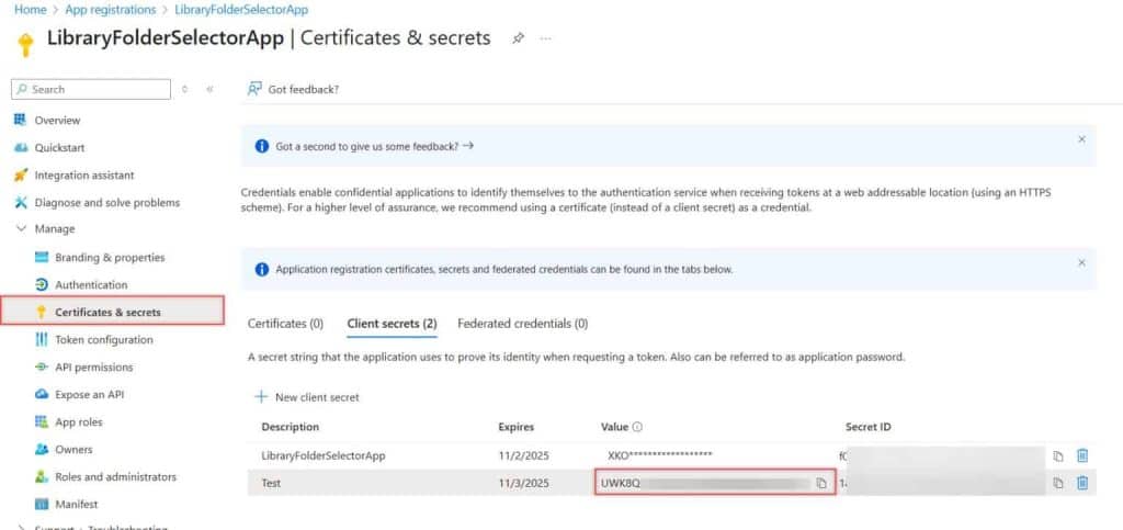 Registering an Application in Azure Active Directory