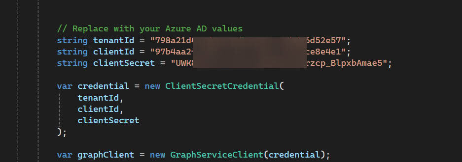 get profile picture from azure active directory c#