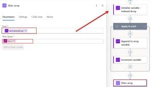 How to Filter an Array by Index in Power Automate?