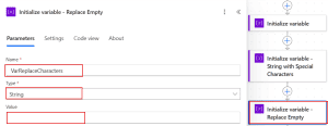 Replace Special Characters in a String using Power Automate
