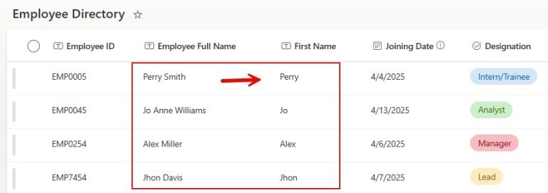 How to Split a String using SharePoint Calculated Column