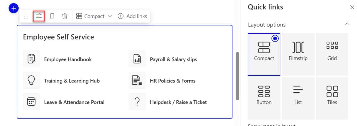 SharePoint Quick Links Web Part - How to Use - Enjoy SharePoint