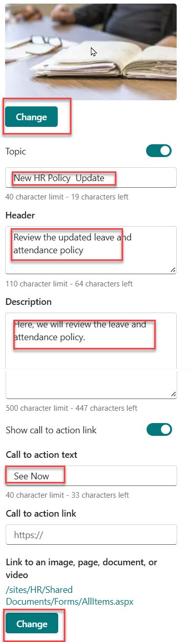 SharePoint Online Hero Web Part - How to Use - Enjoy SharePoint