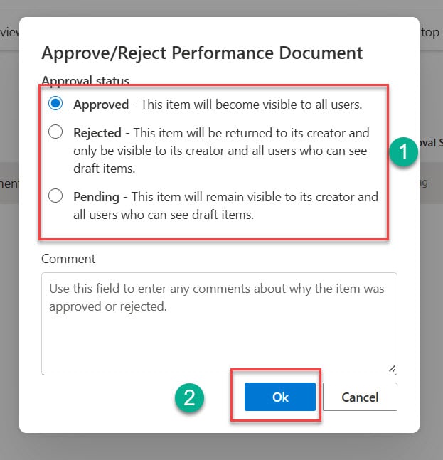 how to configure sharepoint content approval