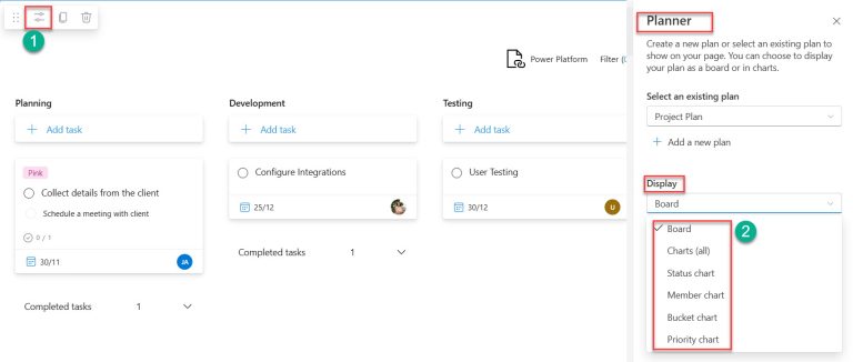 How to Use SharePoint Planner Web Part - Enjoy SharePoint