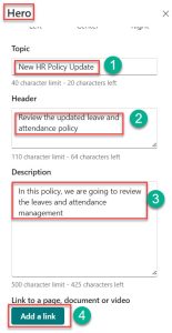 SharePoint Online Hero Web Part - How to Use - Enjoy SharePoint