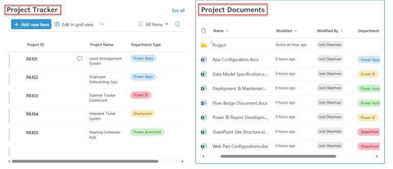 SharePoint Online Document Library Web Part