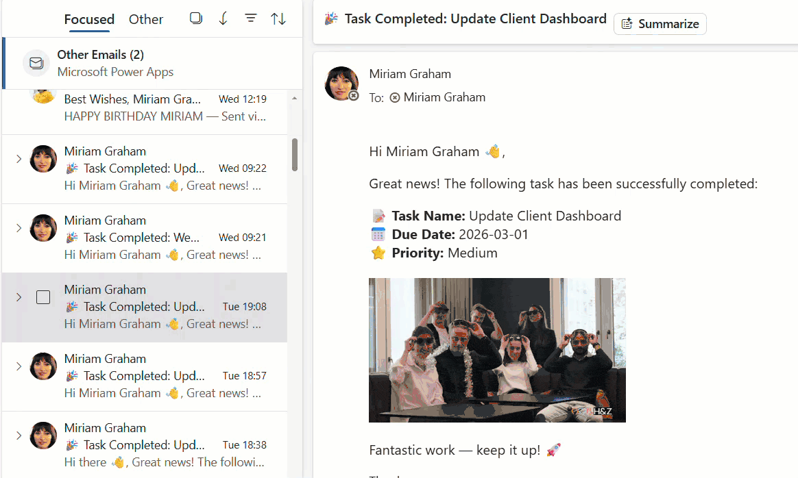 Embed GIFs into your Outlook Email and Teams Messages Using Power Automate