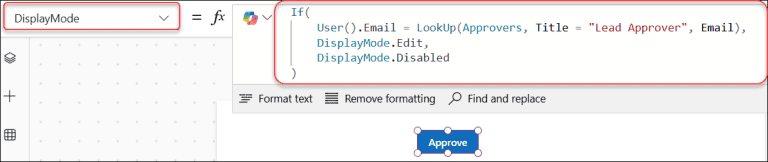 How to Set a Button to Disabled in Power Apps