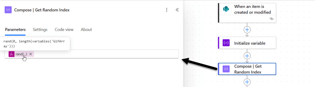 Power Automate embed gifs in email